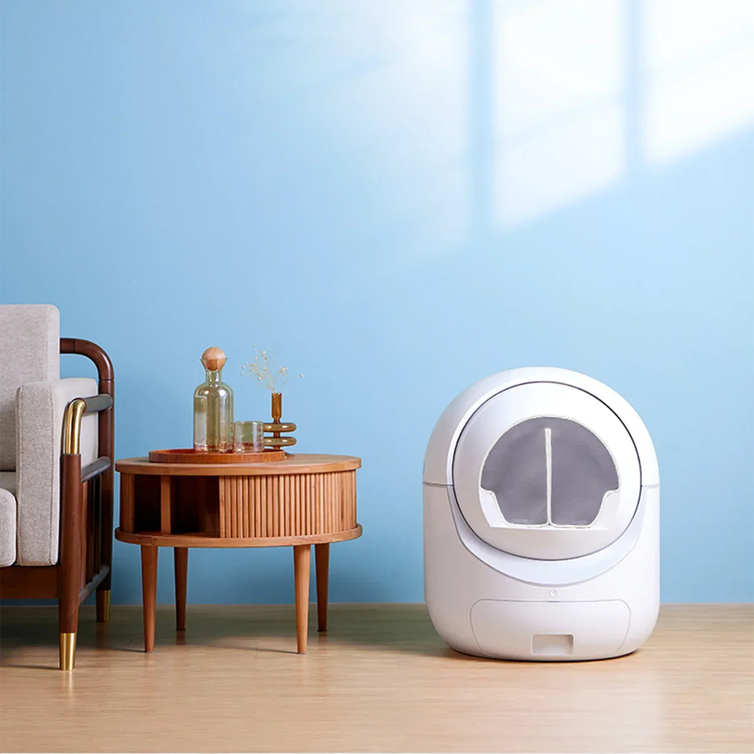 

2025/2023 new design hot selling enclosed wifi safety electric self cleaning auto cat box