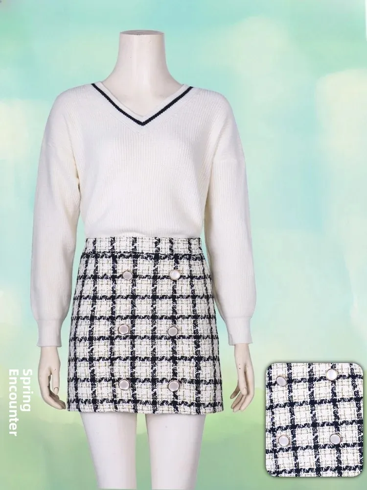Spring Encounter A-Line Skirt Set Women Controlled Deep Space Cosplay Daily Long Sleeve Costume with Waist And Butt Coverage