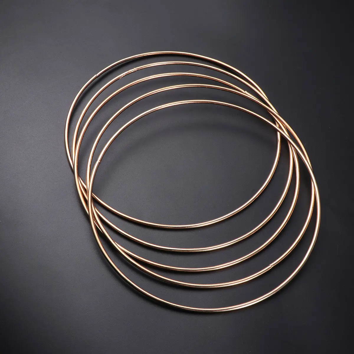 10Pcs Dreamcatcher Ring Metal DIY Dream Catcher Round Frame 45Mm Craft Accessories for Macrame Curtains Plant Hangers Home Decor