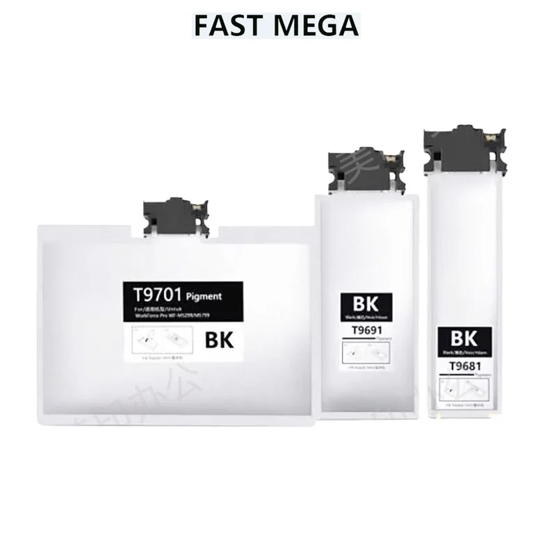 

Compatible with Epson T9701 inkjet T9691 ink bag M5299a M5799a printer ink bag ink cartridge black