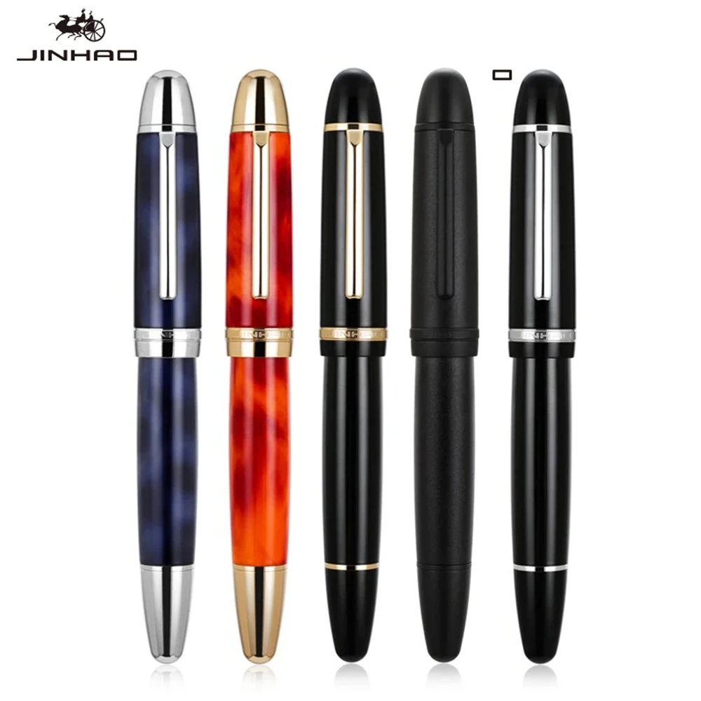 Limitowana edycja pióra wiecznego Jinhao X169 w matowej czerni, rozmiar 8 #   Pióro do kaligrafii z dużym piórem EF/F/M, artykuły piśmiennicze, artykuły biurowe, artykuły szkolne — zdjęcie produktu 3