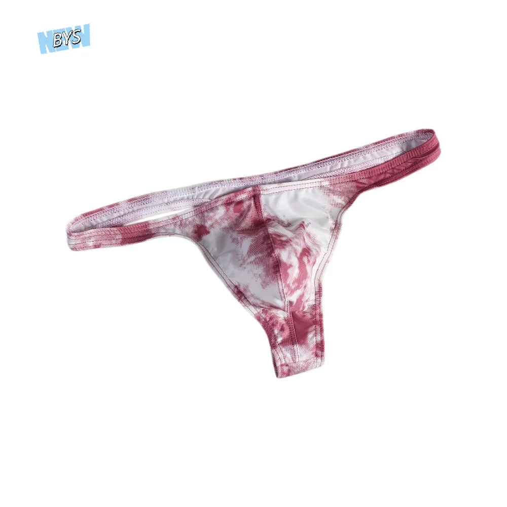 

Мужские трусы-стринги большого размера, бесшовные, с леопардовым принтом, летние