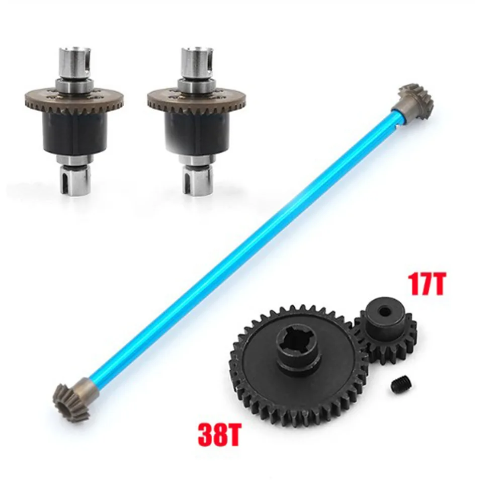 Upgraded Metal Gear Differential For WLtoys A959 A979 B Enhances Traction And Control In High-Speed RC Driving Conditions