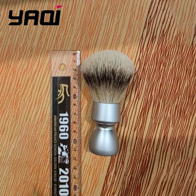 oferta-relampago-2026-brocha-de-afeitar-yaqi-con-mango-de-metal-pesado-y-pelo-de-texugo-silvertip-para-hombres