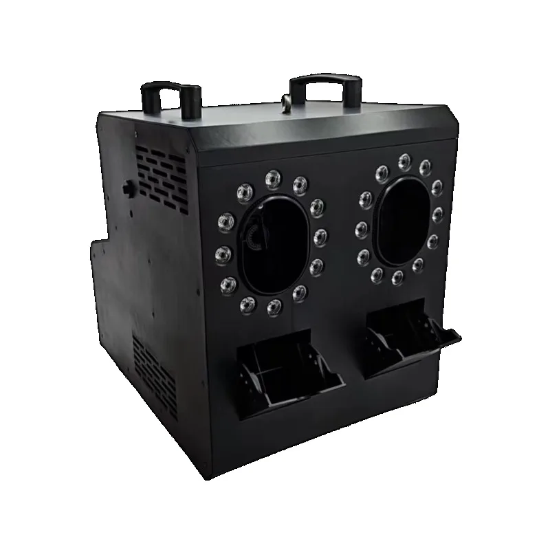 4in1 Led Color 1500W  LED Bubble Fog Machine Smoke Fog Bubble Machine for Wedding Party Stage Event
