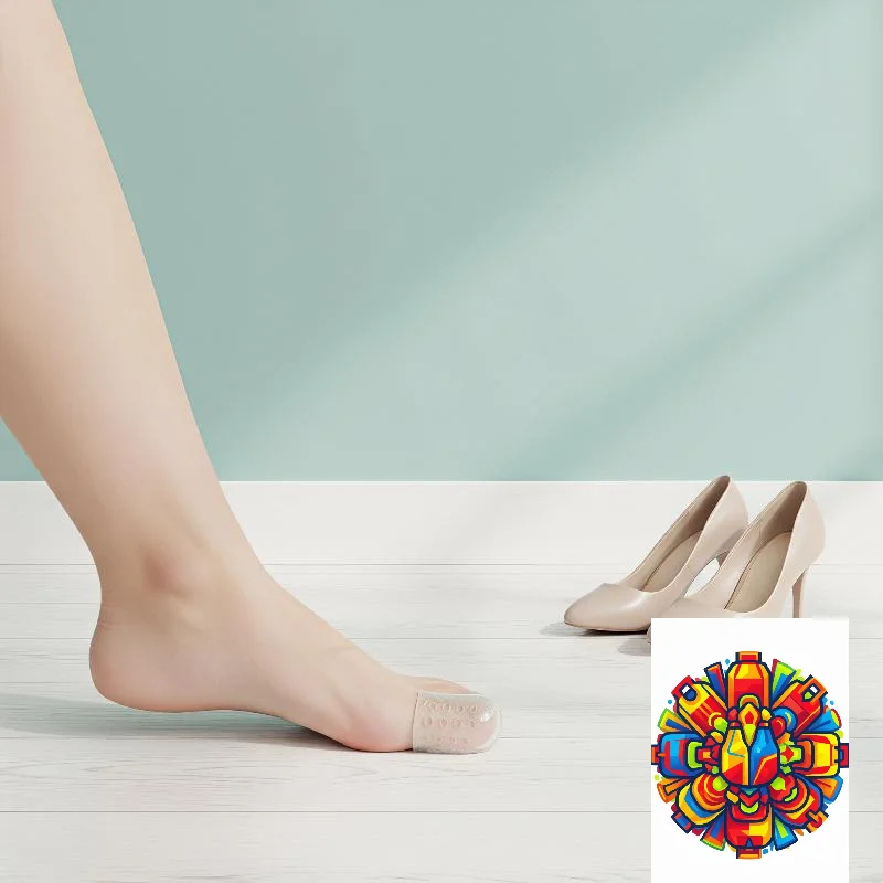 Silicone Toe Protectors Pain Relief Cushion Pads 10/20/30 Pcs Anti-Friction Toe Covers for Women High Heel Shoes