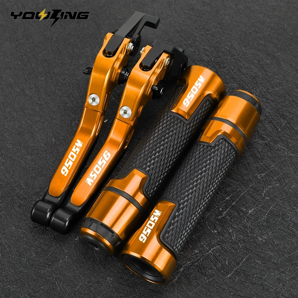 

950 SM Ends FOR KTM 950SM 2007 2008 2009 Motorcycle Brake Clutch Levers & Handbrake Handlebar Grip Handle Hand Grips