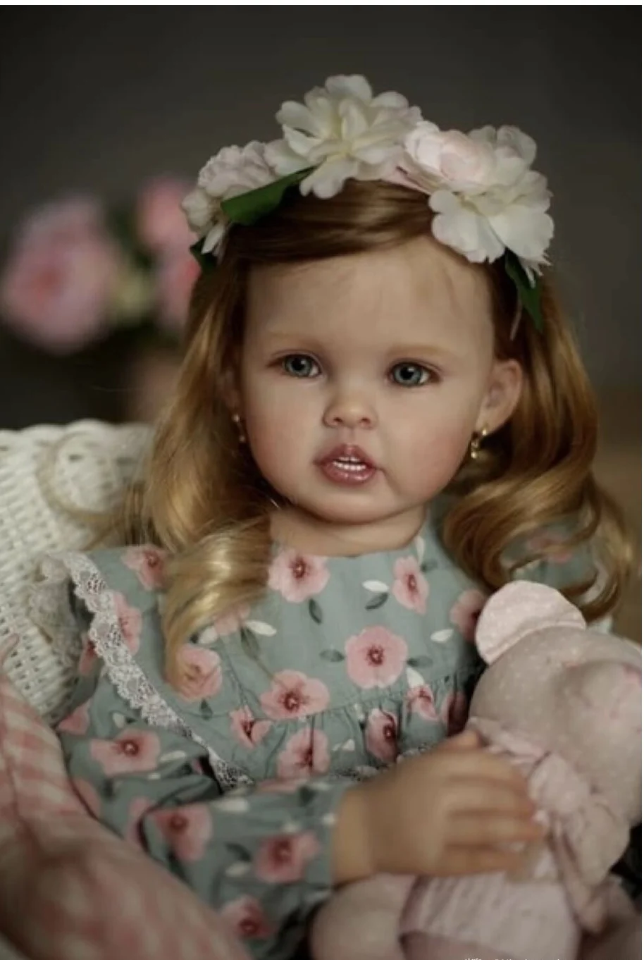 

SINO-BB Ограниченная поставка Огромная кукла реборн для девочек Cressida Golden Hair уже готовая кукла с различным платьем