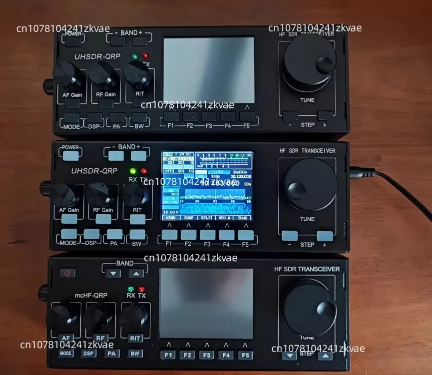 New MCHF V0.6.3 15W SDR HF QRP Transceiver SSB CW AM Amateur Ham Radio Receive/Transmit/TUNE/VFO/SPLIT Mode 0.5M-30MHz