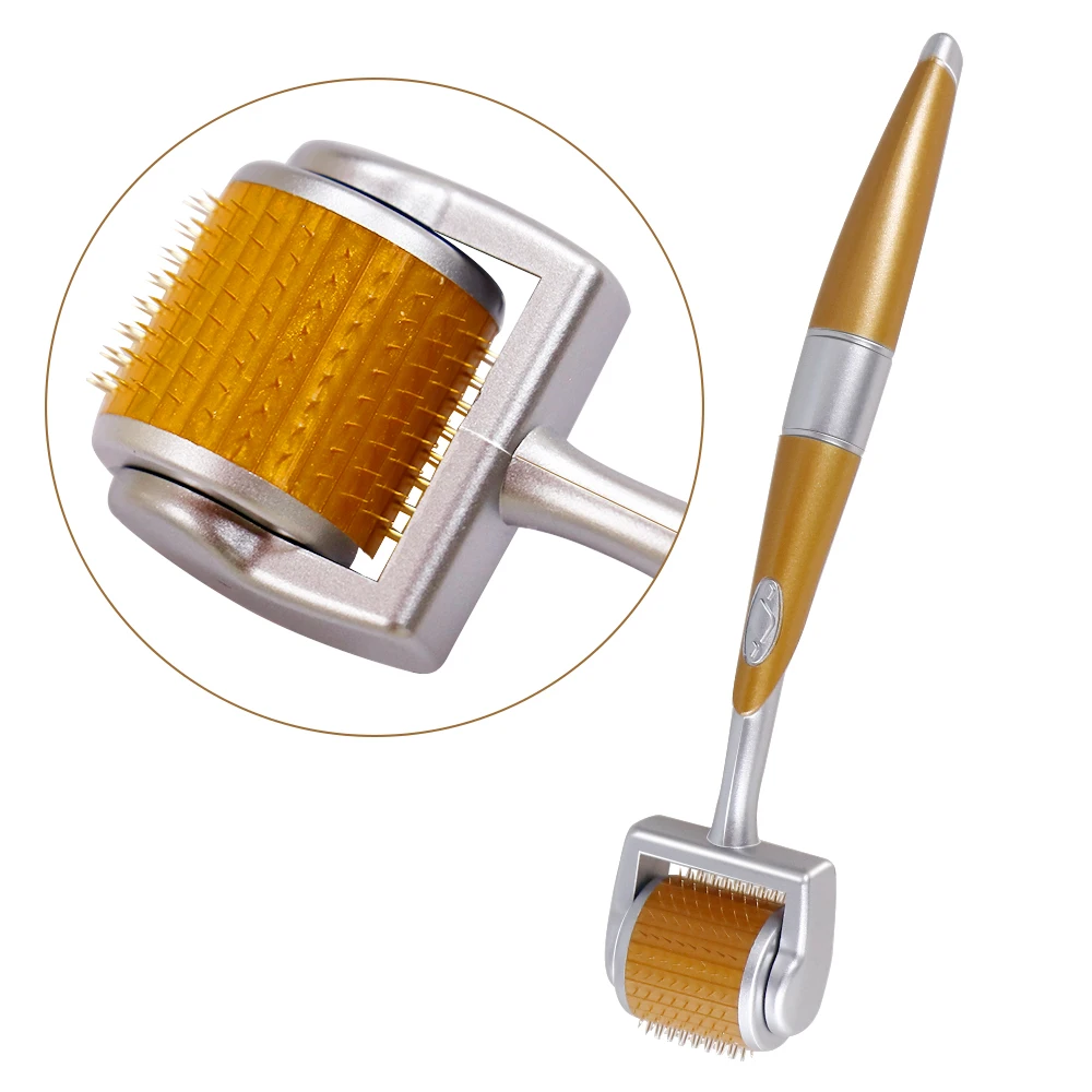Derma Roller ZGTS 540 Naalden Microneedle Roller Gezicht Lichaam voor thuisgebruik Microdermabrasie Gezichtsroller Huidverzorging Dermaroller