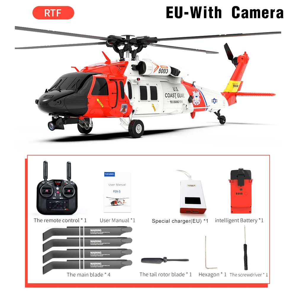 YXZNRC helikopter RC F09-S 2.4G 6CH Gyro GPS optyczne pozycjonowanie przepływu 5.8G FPV podwójny silnik bezszczotkowy zdalnie sterowanego samolotu