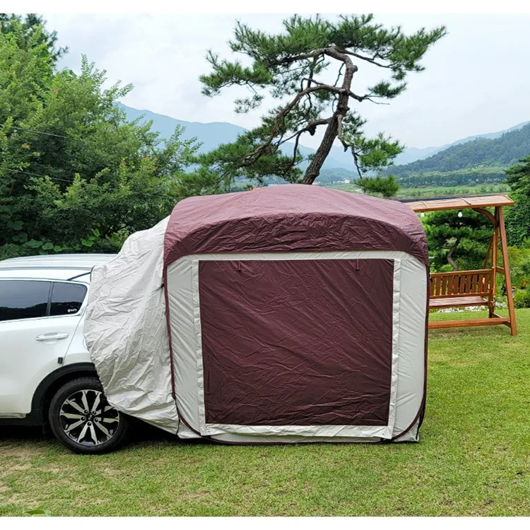 Outdoor Gear Portable Foldable Connectable Tailgate Canopy Camping Car Rear Tent Suv Van Awning Tent