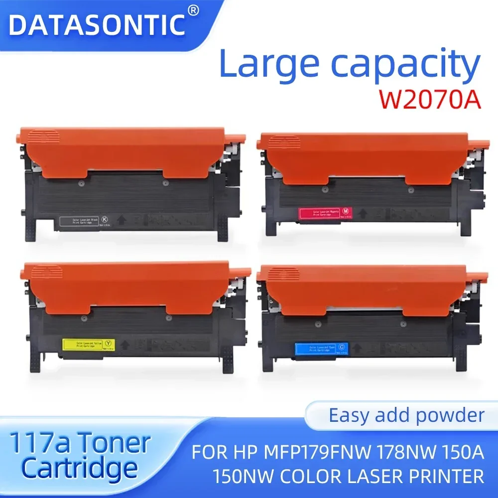 117 117a Toner Cartridges For HP MFP179fnw 178nw 150a 150nw w2070a w2071a w2072a w2073a printer color Toner Cartridges With Chip