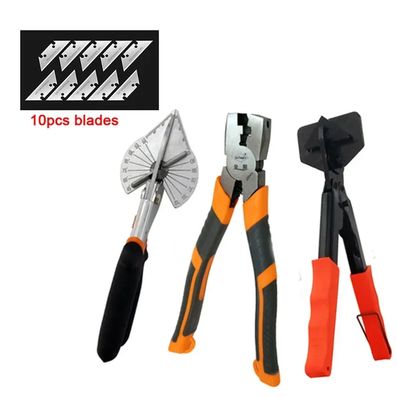 Yükseltme 45-135 Derece Çok Açılı Gönye Dış Cephe Kaplama Tel Kanalı Kesici PVC PE Plastik Boru Hortumu Makas Kesim ev dekor Sıhhi Tesisat Aracı