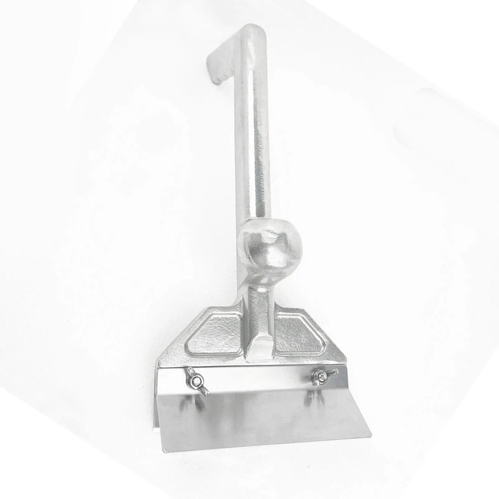 Set raschietto per griglia Manico ergonomico Protezione antispruzzo Raschietto per piastra resistente con 4 lame di ricambio per ristorante Outd