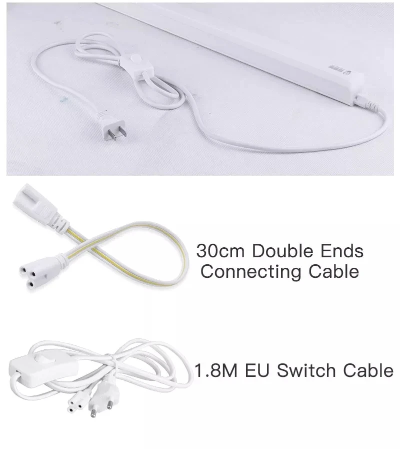Led Closet Lamp Under Cabinet Light 110V 220V Led Tube Lamp Bar 20W Kitchen Cabinet Led Tube Indoor Lighting For Bedroom Closets