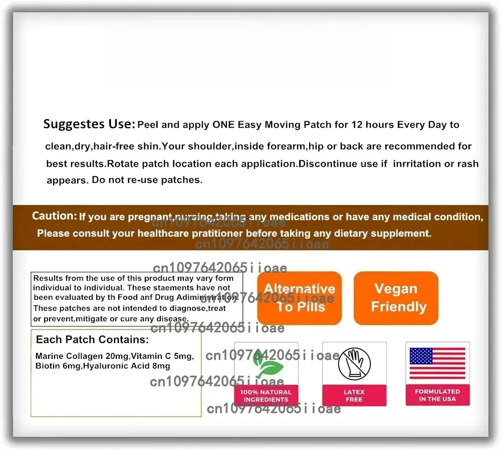 30 Patches NAD + Patch transdermiche potenzianti con NR + Resveratrol Sambuco + Quercetin - Riparazione cellulare, Invecchiamento sano