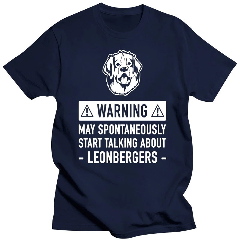 Funny Men t shirt Women novelty tshirt Funny Leonberger Dog Owner  Gift Idea cool T-Shirt