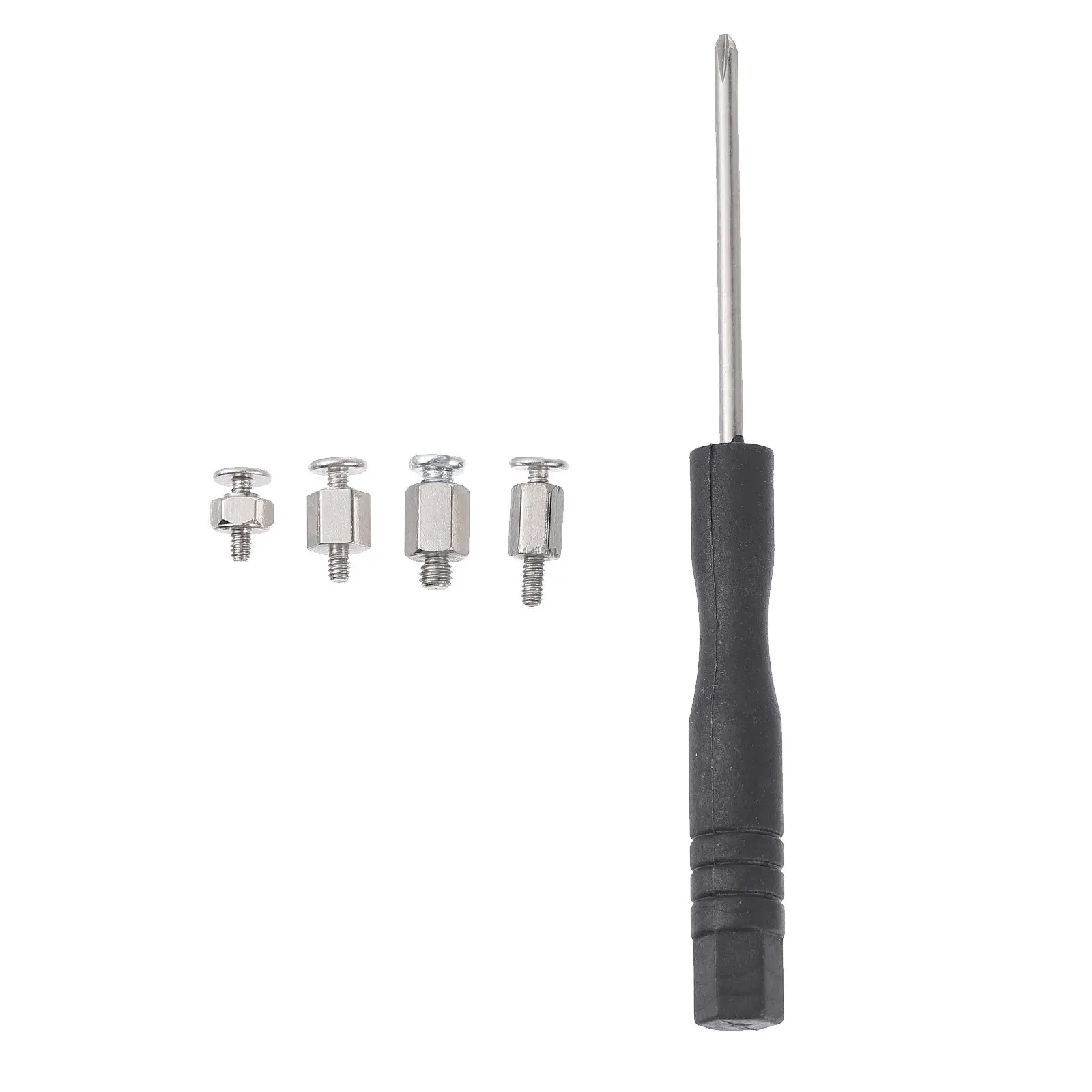 1Set Premium Stainless Steel M.2 SSD Mounting Kit Includes Screw and Screwdriver for Motherboard Installation Fast Reliable Pc
