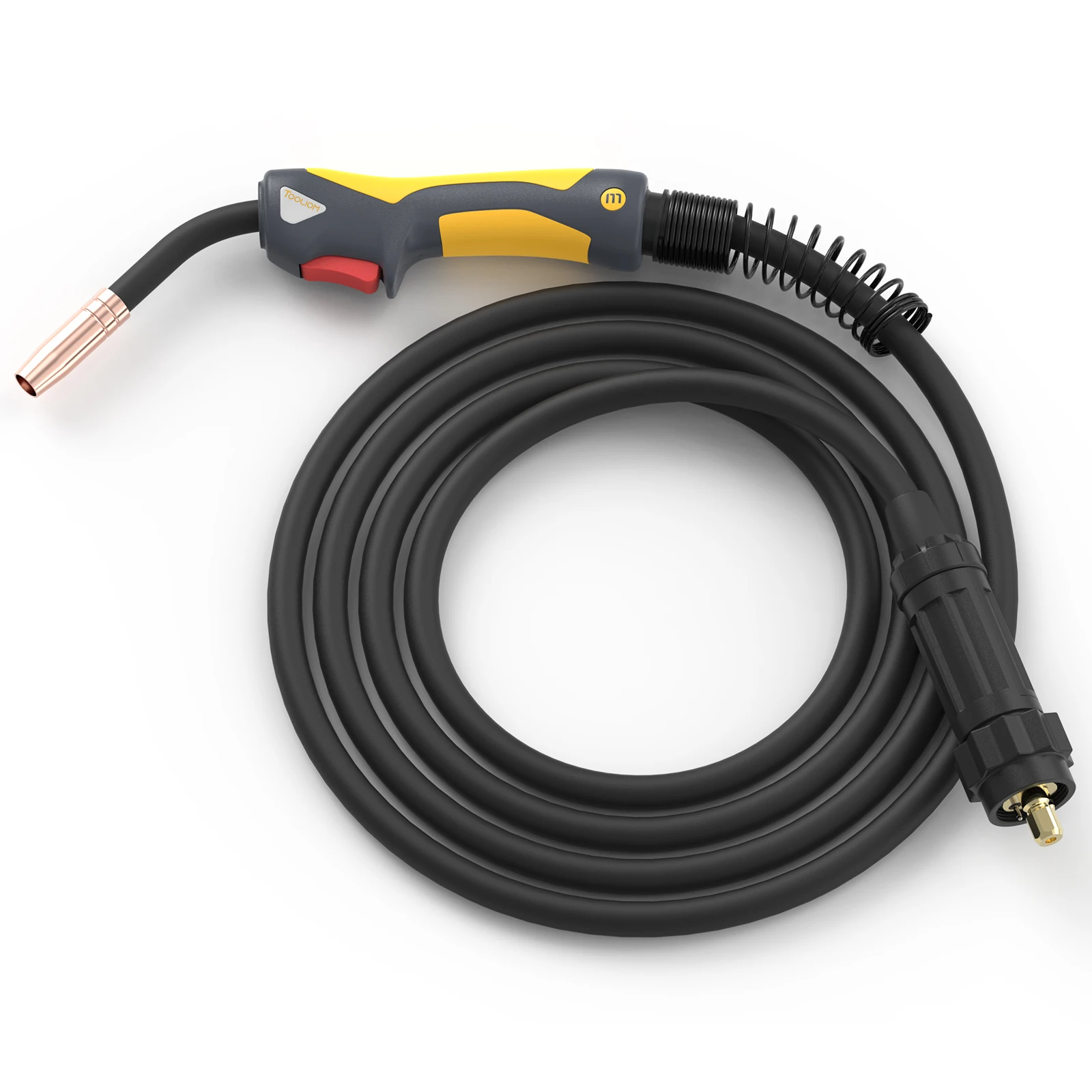 

TOOLIOM MIG Welding Gun Torch Stinger 150Amp 10ft(3m) Euro Connector for TL-200M
