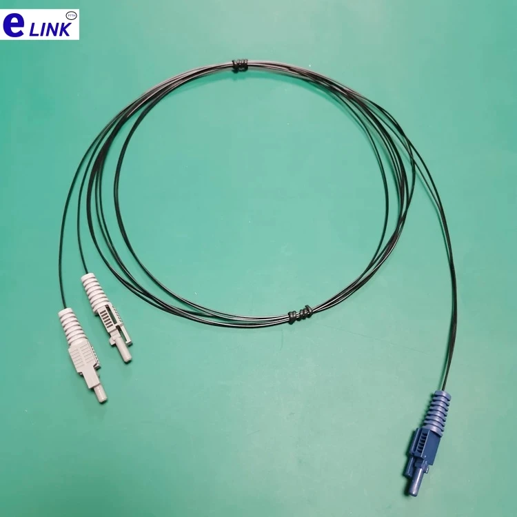 1*2 HFBR4503z-HFBR4513z Fiber Optic splitter POF 1.0x2.2 plastic fiber Jumper One/Two Divider Anhua Gao optical pathcord coupler