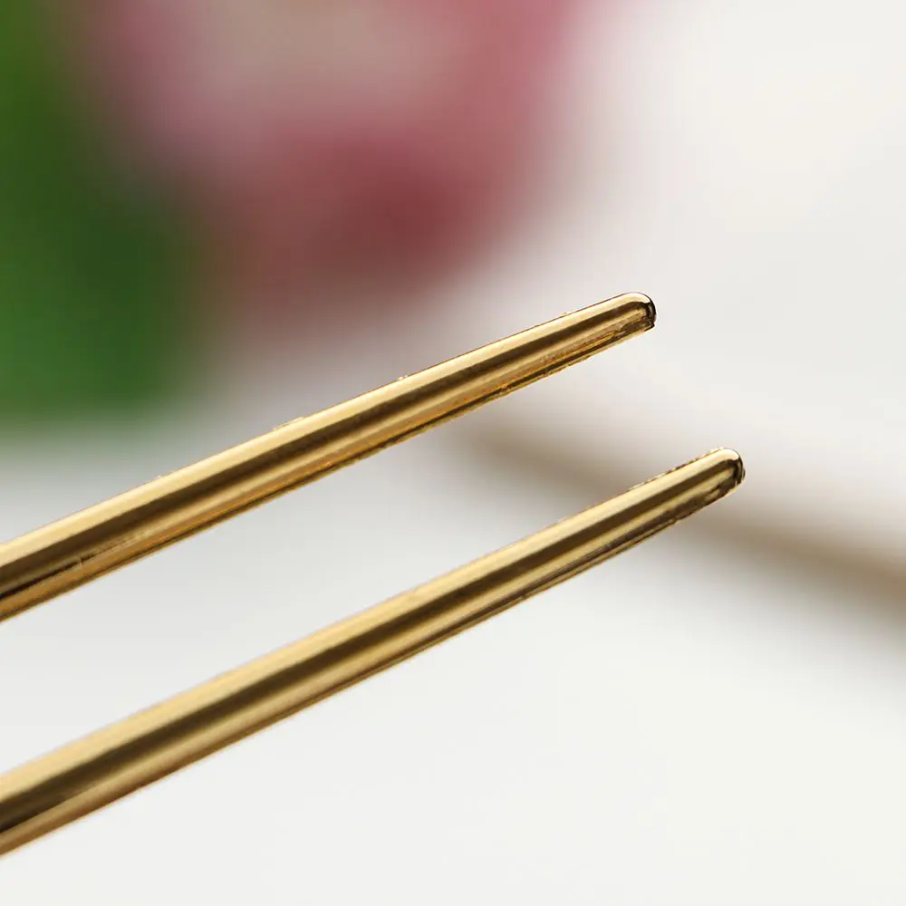 Women Alloy Hair Care Hair Accessories Double wavy flower U-shaped hairpin Metal Hair Stick Hairpin