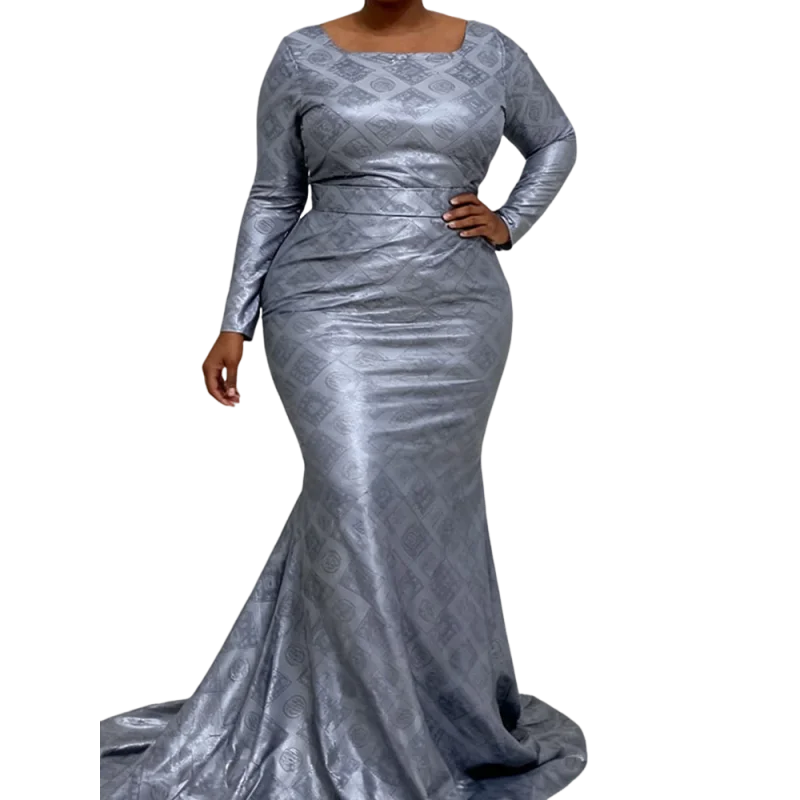 

African Revival Cuban Praise Robe Traditional Adult Ritual Elegant Clothing Seasonal Classic Celebration Style