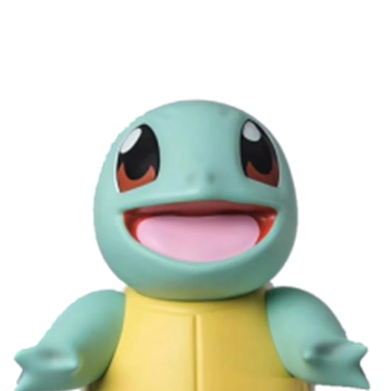 40CM Pokemon Anime Squirtle Figure Kawaii Open Mouth Action Figurine Decoration PVC Model Statues Toy for Kid Birthday Xmas Gift