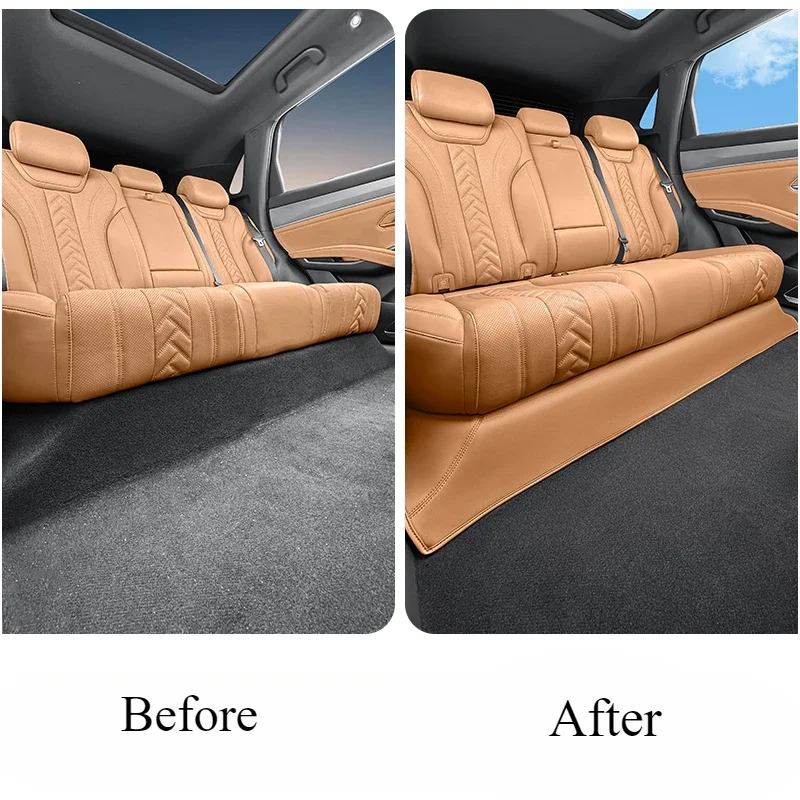 Car Rear Seat Anti-kick Pad Anti-scratch Protective Mat For BYD Song L DMI Original Car Color Interior Modification Accessories
