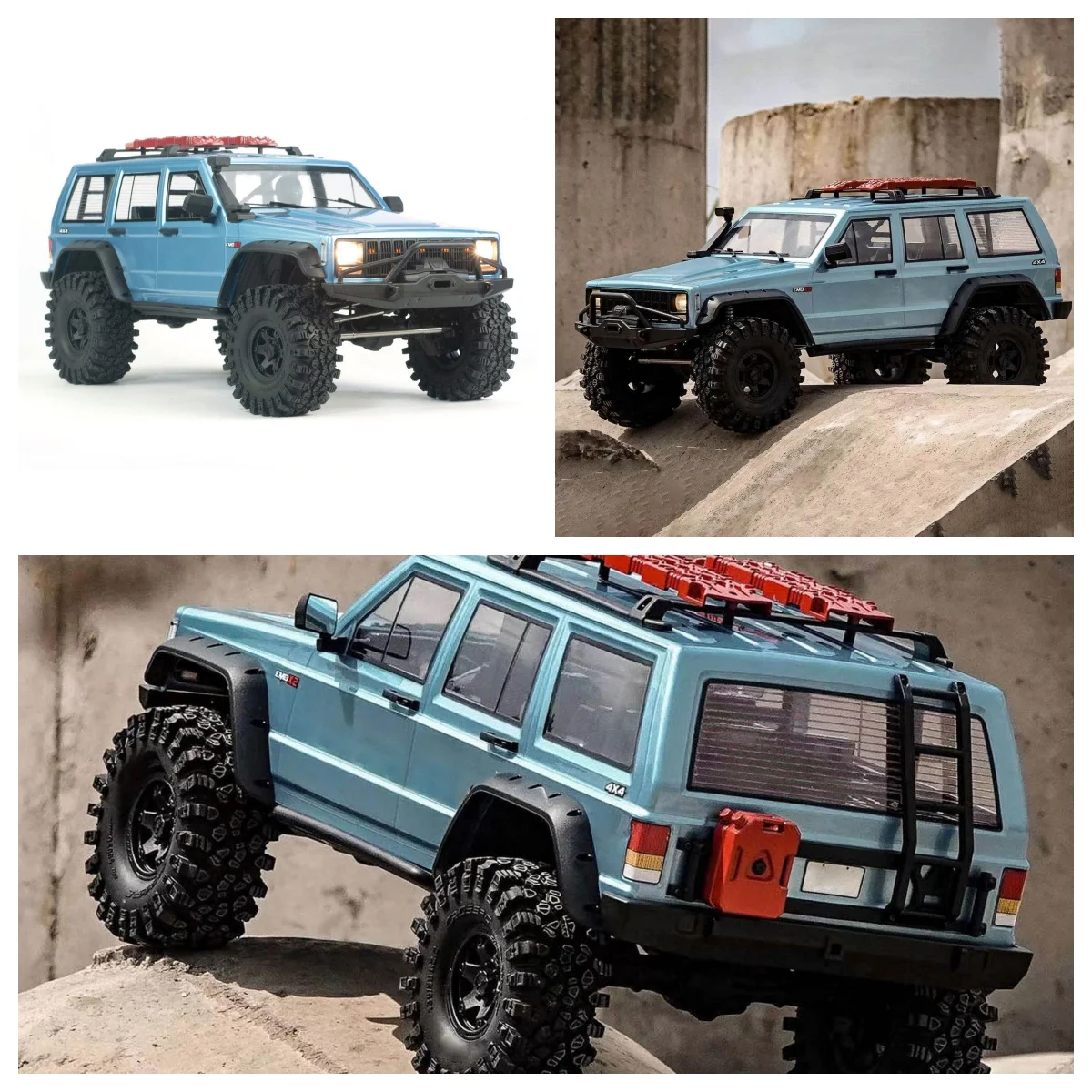 

In Sale 1/8 CROSSRC EMO X2 2025 RC Crawler 4WD 775 Brushed Motor 6CH Radio Light Remote Control Vehicle for Outdoor Adventure