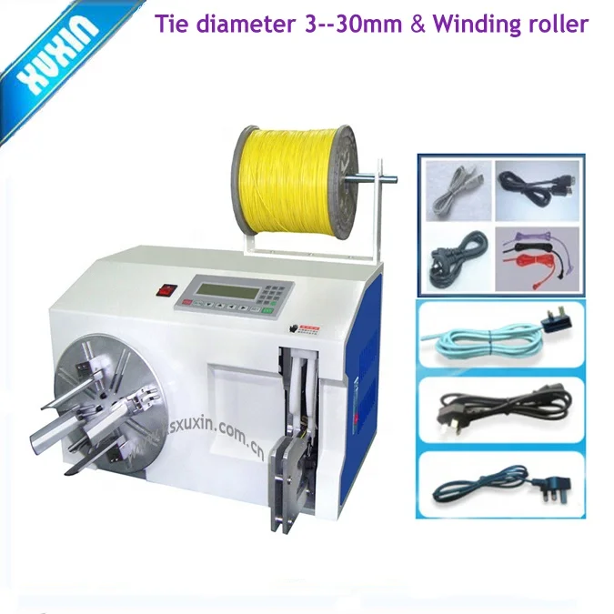 Wire Coil Winding Machine/automatic Cable Wire Twist Tie Machine