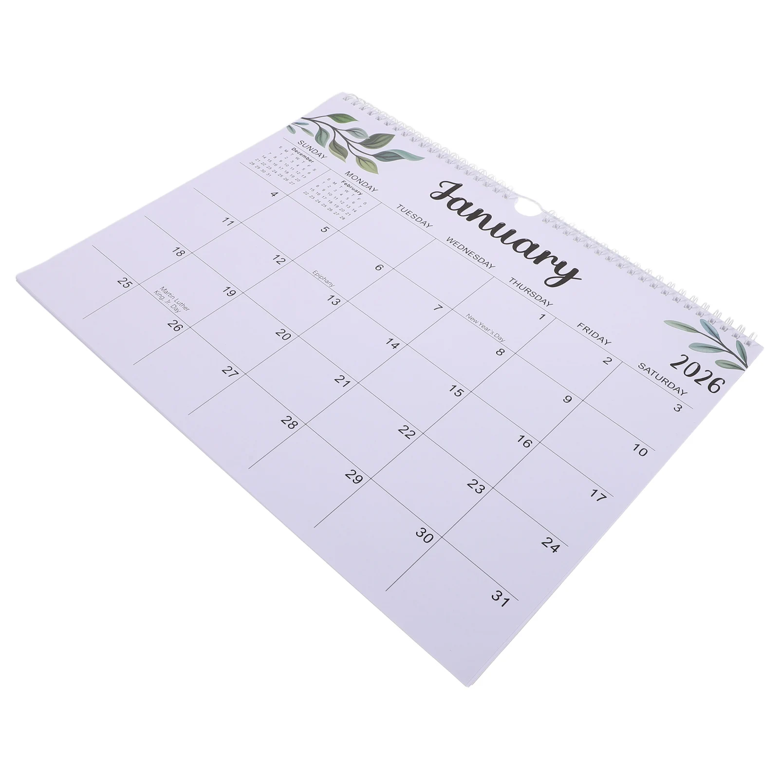 

Calendar 2027 Hanging for Office Cute Desk Coil 18 Month Planner 2026-2027 Monthly Paper Wall