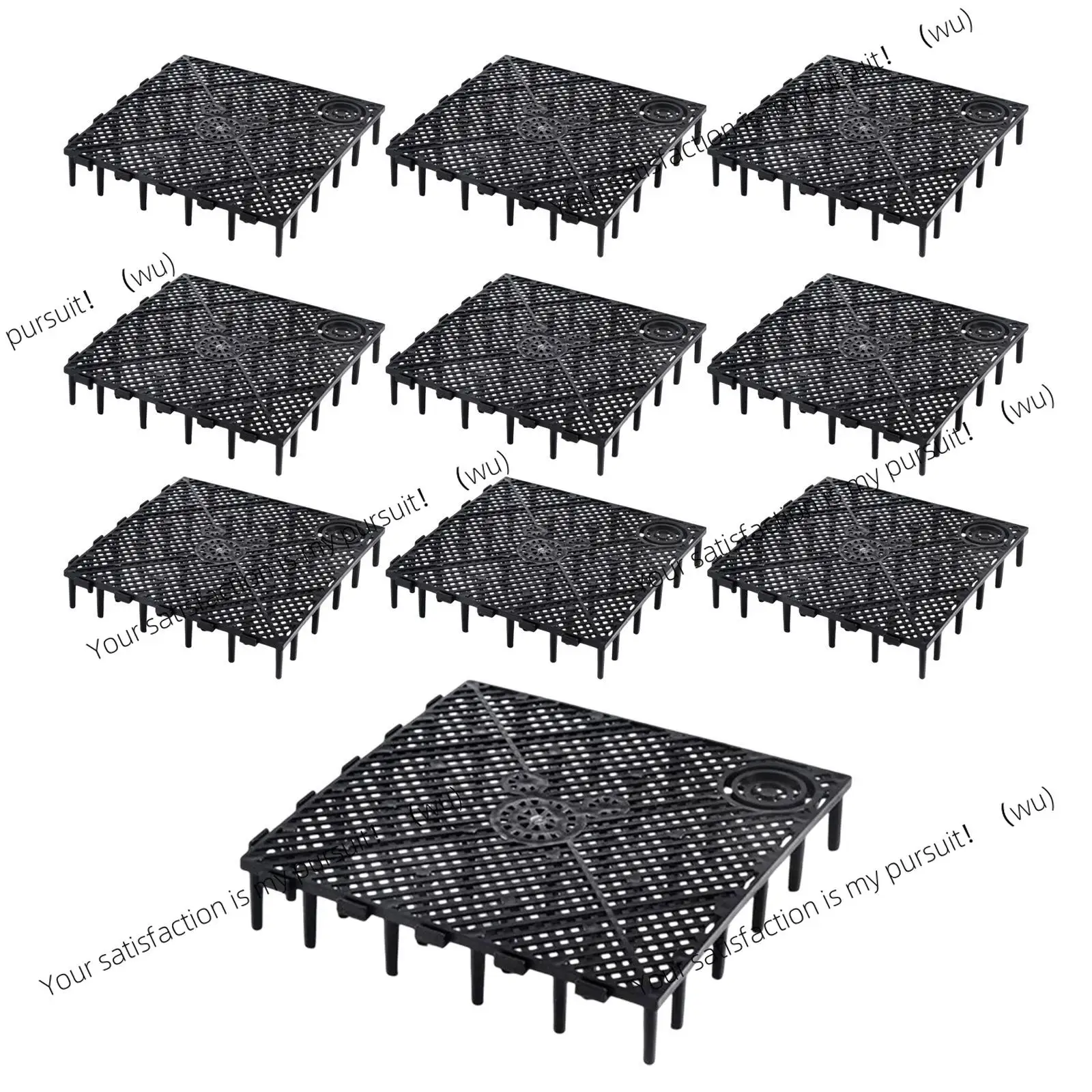 Fish Tank Bottom Filter Plate Sand Gravel Filter Board for Aquarium Part