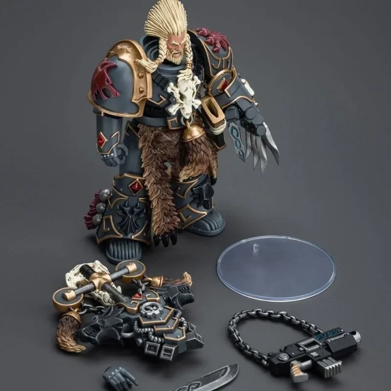 

Genuine JOYTOY Warhammer 40K Space Wolves Geigor Fell-Hand 1/18 Anime Action Figure Model Toys Doll Collection Gifts In Stock