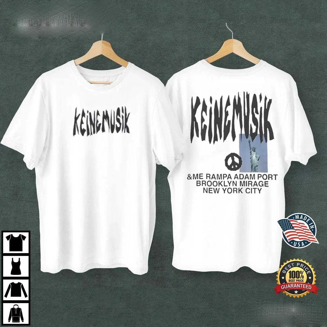 

Модная футболка Keinemusik New York City Statue Of Liberty, все размеры S-5XL