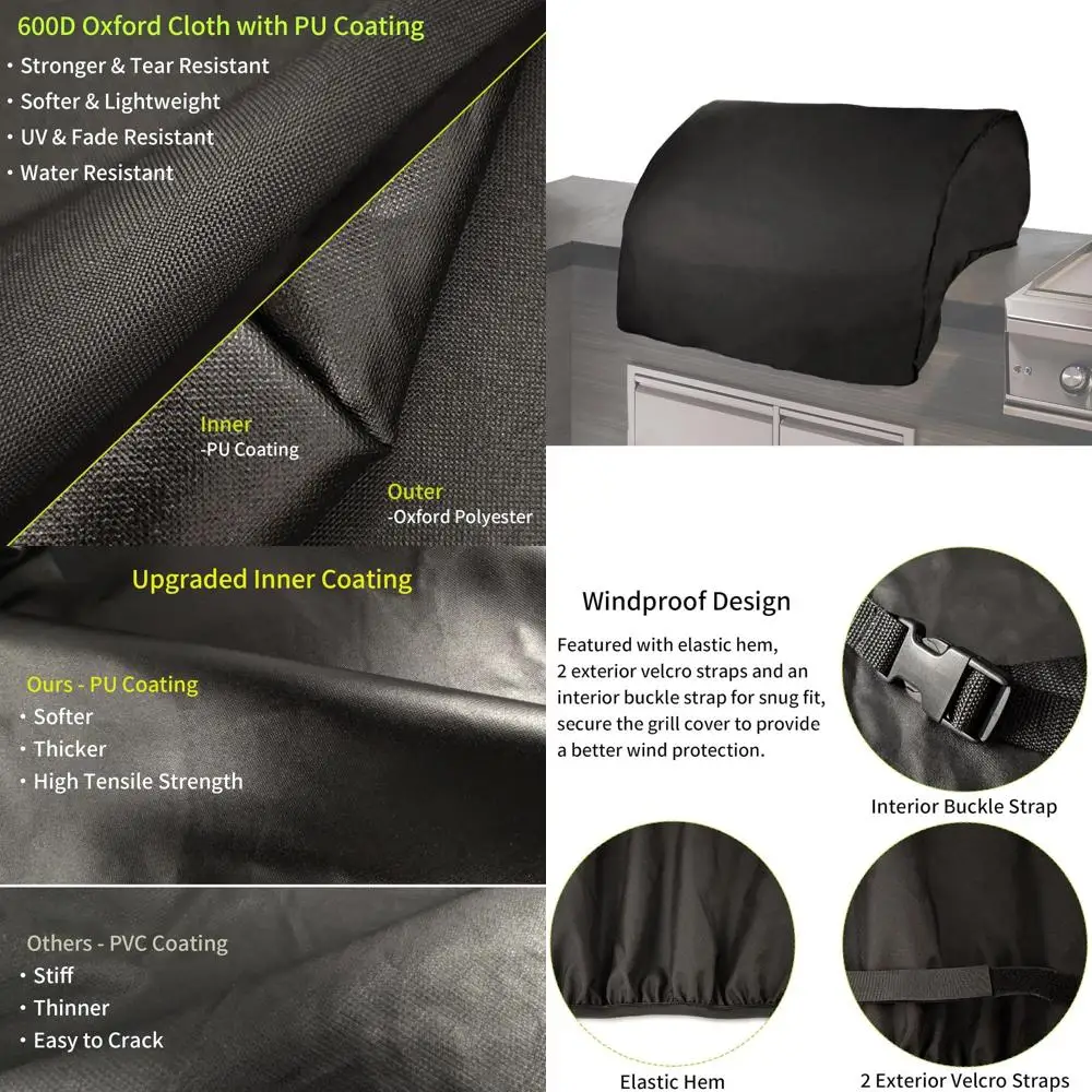 

Чехол для уличного гриля 42 дюйма, водонепроницаемый, эластичный, 1 шт.