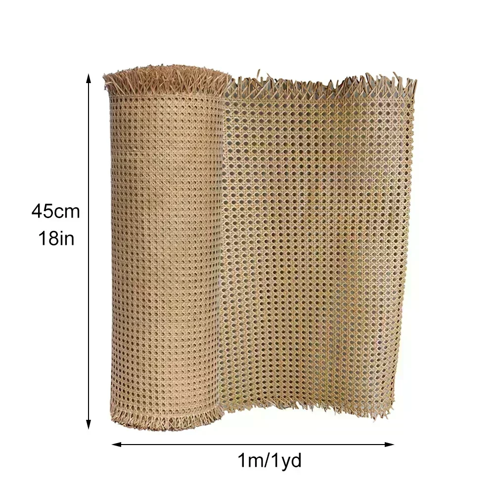 

150cmx50cm Weave Rattan Wicker Cane Webbing Roll Furniture Chair Table Repair Material Cabinet Door Ceiling Wall Decor