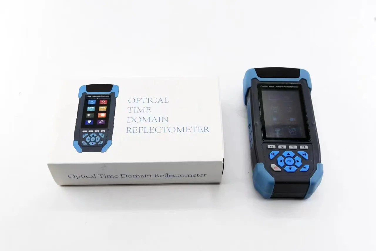 JW3302SJ Joinwit 1610nm OTDR Mini Optical Time Domain Reflectometer 8 IN 1 Function Fiber Breakpoint Tester 3.5inch LCD Screen