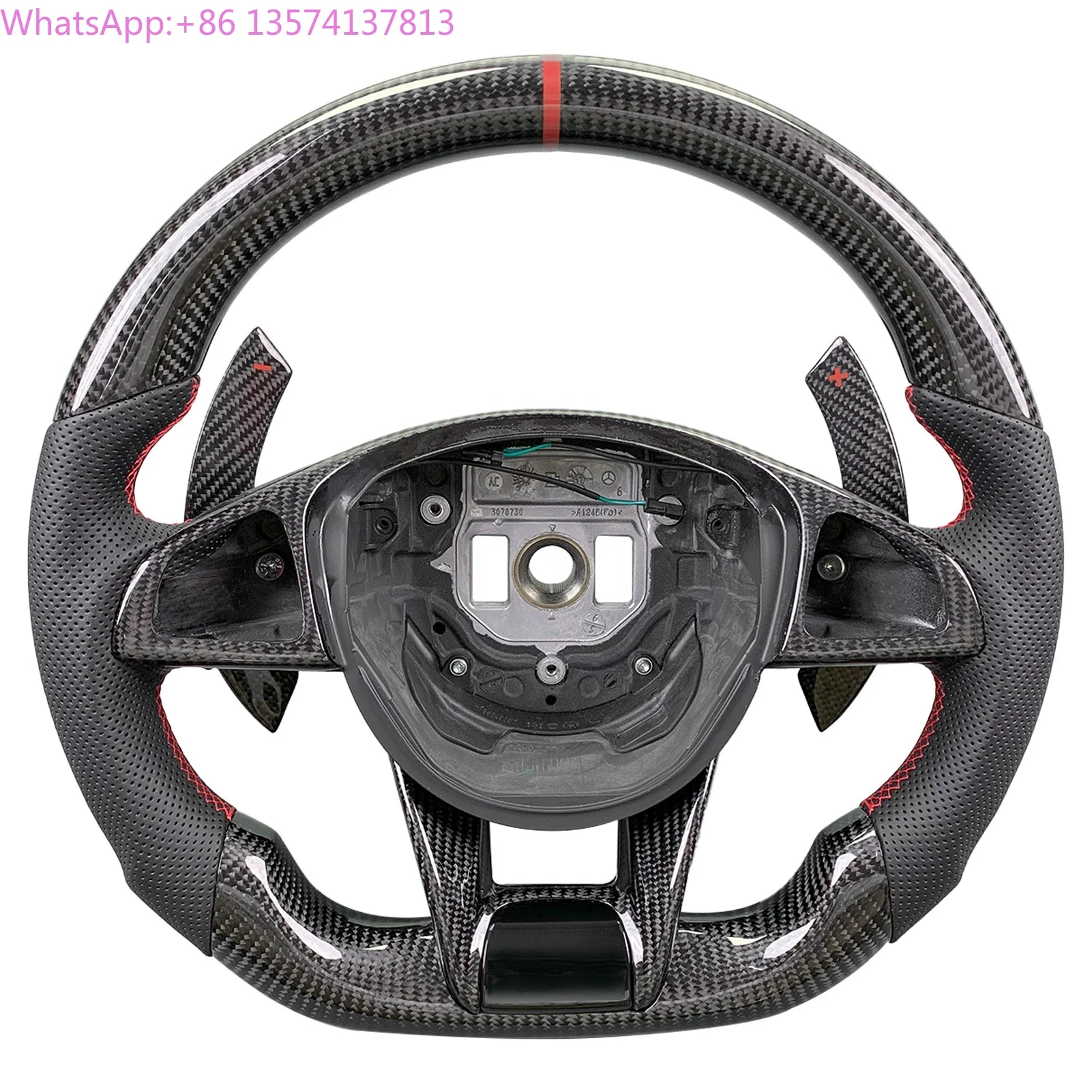 

For Mercedes-Benz AMG Series CLA W205 W212 W213 W221 Customized Carbon Fiber Steering Wheel