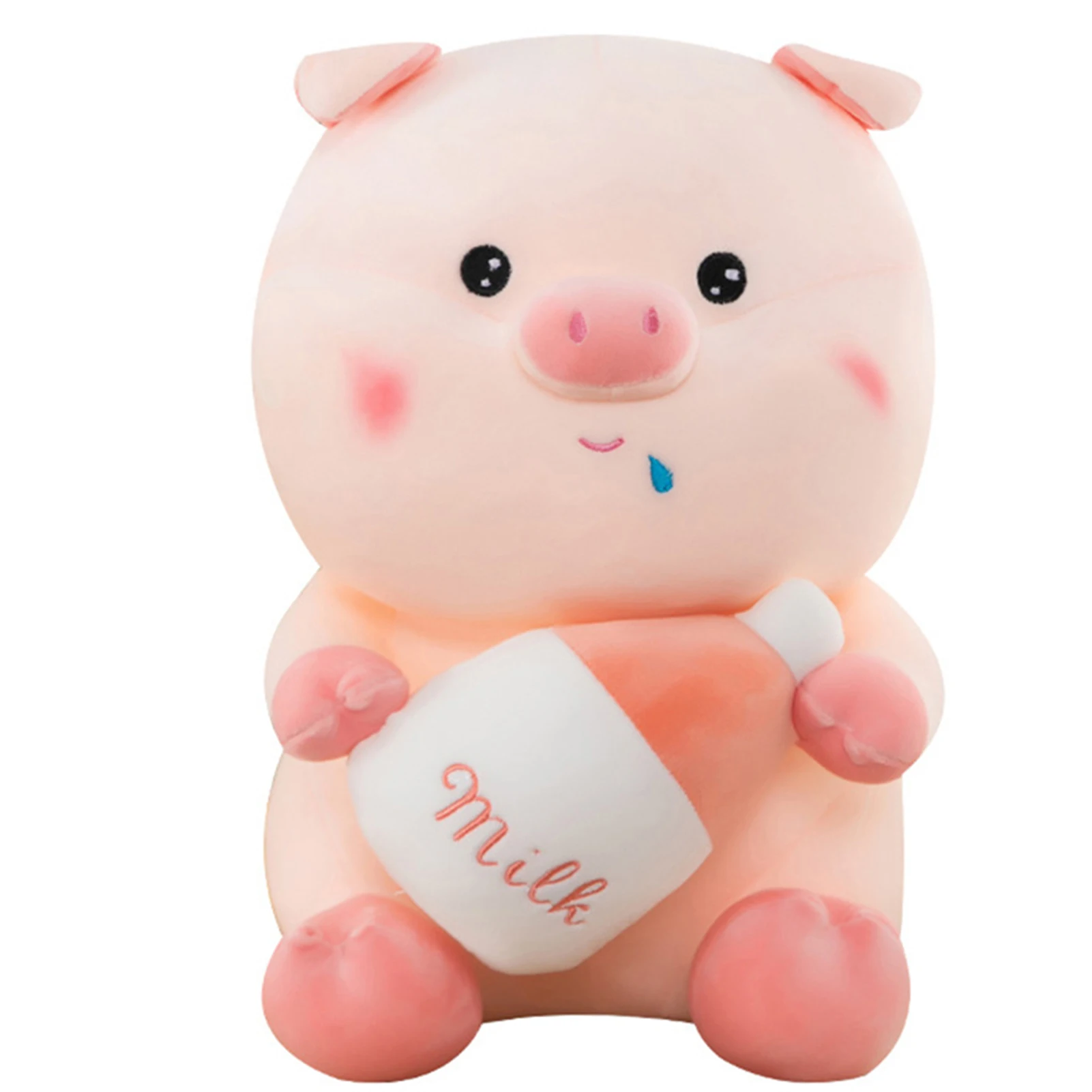 

Плюшевая кукла с изображением свиньи, эластичная мягкая милая плюшевая игрушка в виде животных, успокаивающая тряпичная игрушка в подарок для детей и девочек