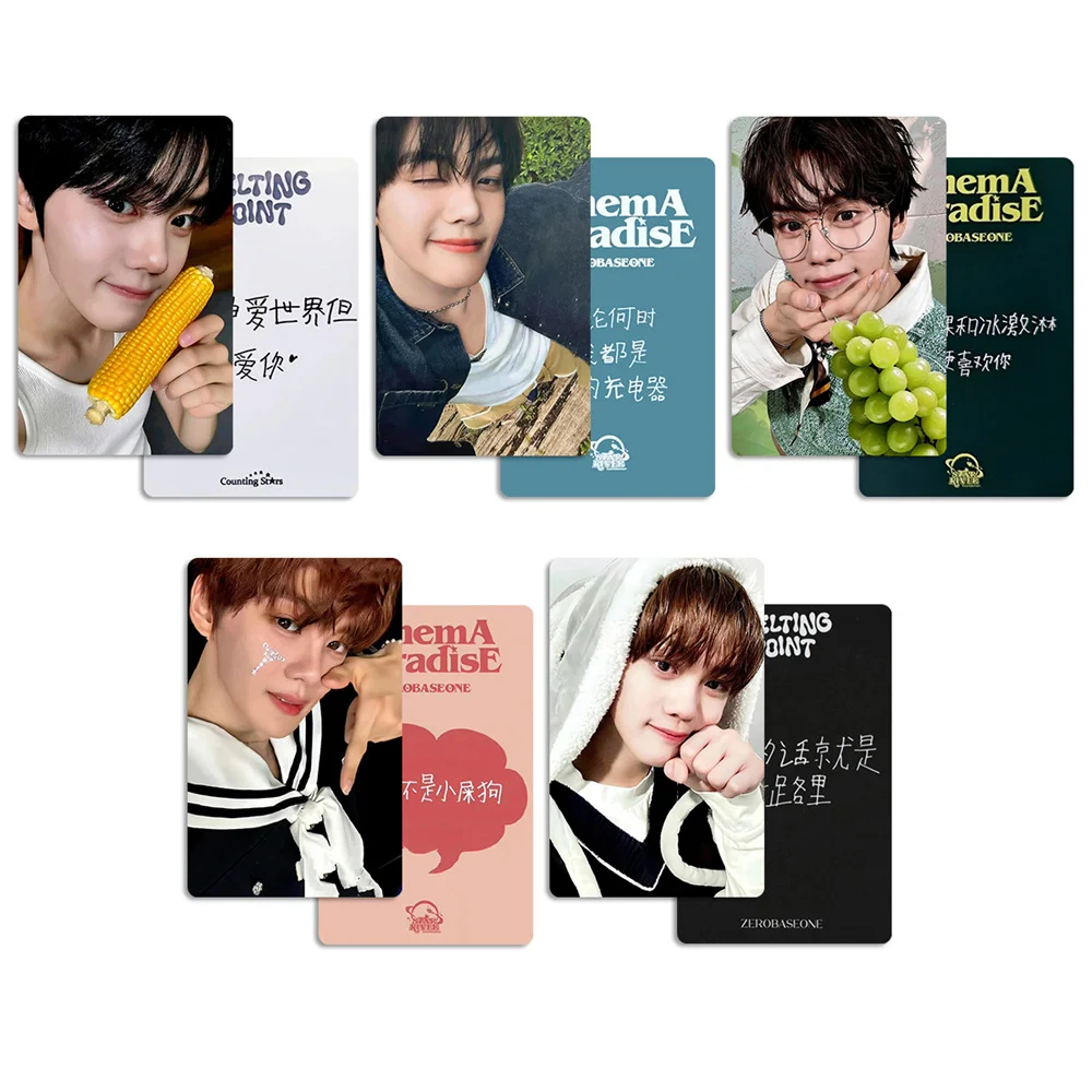 KIMGYUVIN スペシャルカード ZB1 スターリバーフォトカード両面印刷 LOMO カード K4 カウントスターカードファンコレクションギフト