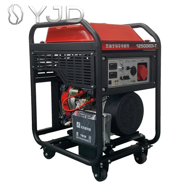 8-kilowatt Diesel External Inverter Generator Electric Start Single Phase 50/60Hz Equal Power Emergency Construction Site Use
