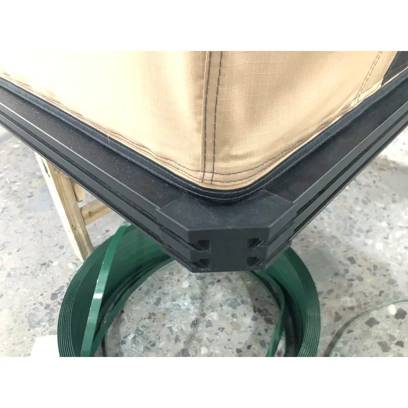 2025 Outdoor Camping Aluminum Hard Shell Top Roof For Cars Practical Car Rooftop Tent