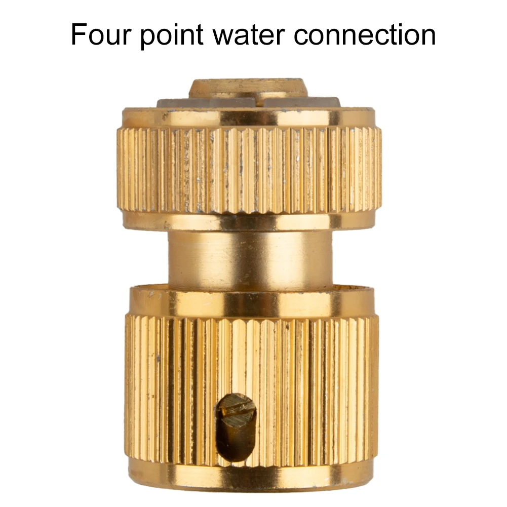 Adaptateur de Tuyau d\'Eau pour Irrigation Goutte à Goutte, Connecteur de Robinet de Jardin, Rapide, Allergique