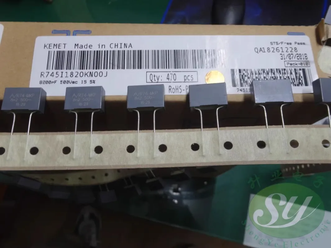 

10PCS AV R745I1820KN00J 0.0082uf/500VAC 8n2 8200pf 8.2nf 822 New film capacitor