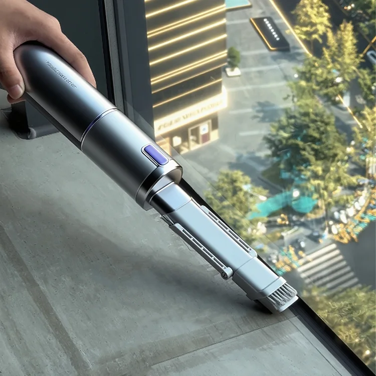 Tomavor Powerful 2026 Portable Rechargeable Handheld Car Vacuum Brushless Motor Dual Blowing Suction Functions 80W 5 Nozzles