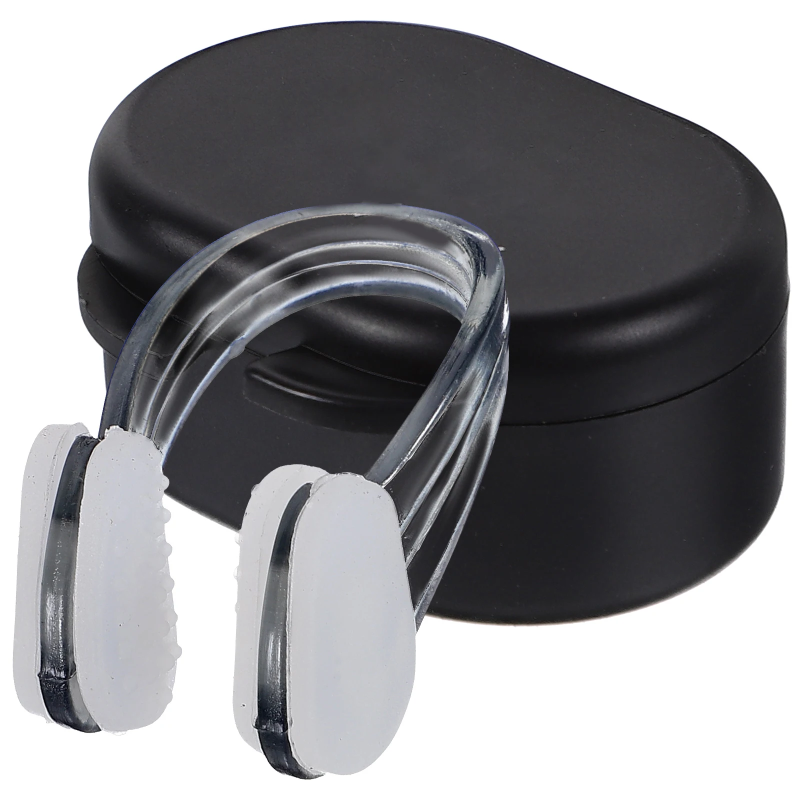 

Swimming Nose Clip Black Padded Stable Comfortable Nose Protector Antiskid Pool Accessories for Training Diving
