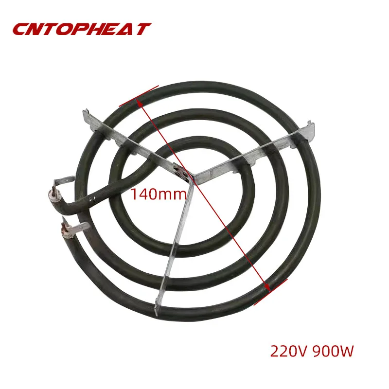 220V 900W Stainless Steel Electric Heating Element Tubular Heater Heating Element for Cooktop/Oven/Stove