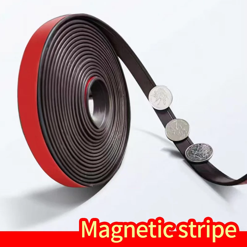 Nouvel accessoire magnétique auto-adhésif pour moustiquaire 2026, bande magnétique souple DIY, découpable, invisible en été, moustiquaire