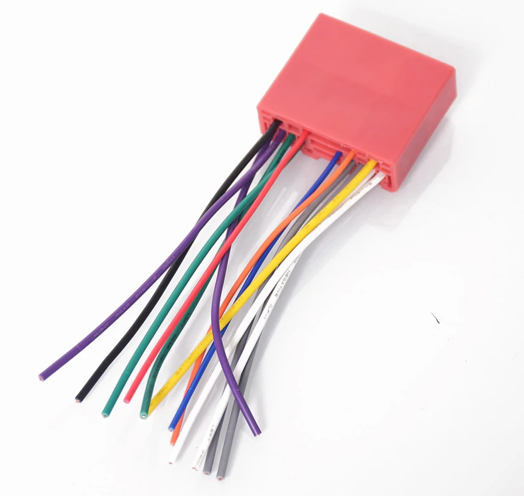 Car Radio Audio Wiring Harness Adapter For Mazda 2 3 5 6  RX-8 CX-7 CX-9 CX5 MPV Miata MX5 CD Player Install Aftermarket Stereo